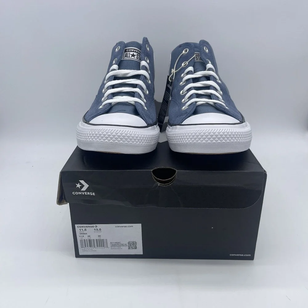 Converse Chuck Taylor All Star Malden Street Mid  Blue Men's 11.5 A11452C‎ - Picture 3 of 6